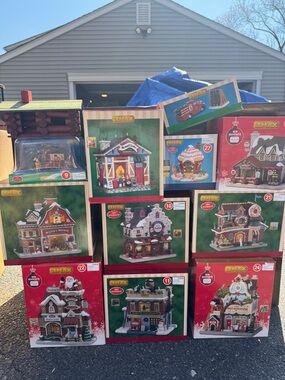 Limited edition Christmas town- all in. Boxes - brand new.